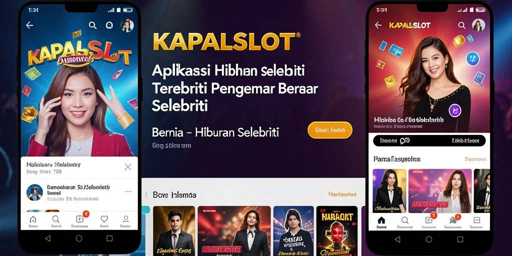 Antarmuka KAPALSLOT yang modern dan informatif.
