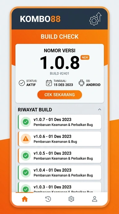 Riwayat Versi Kombo88: Update Terbaru untuk Pengguna Android